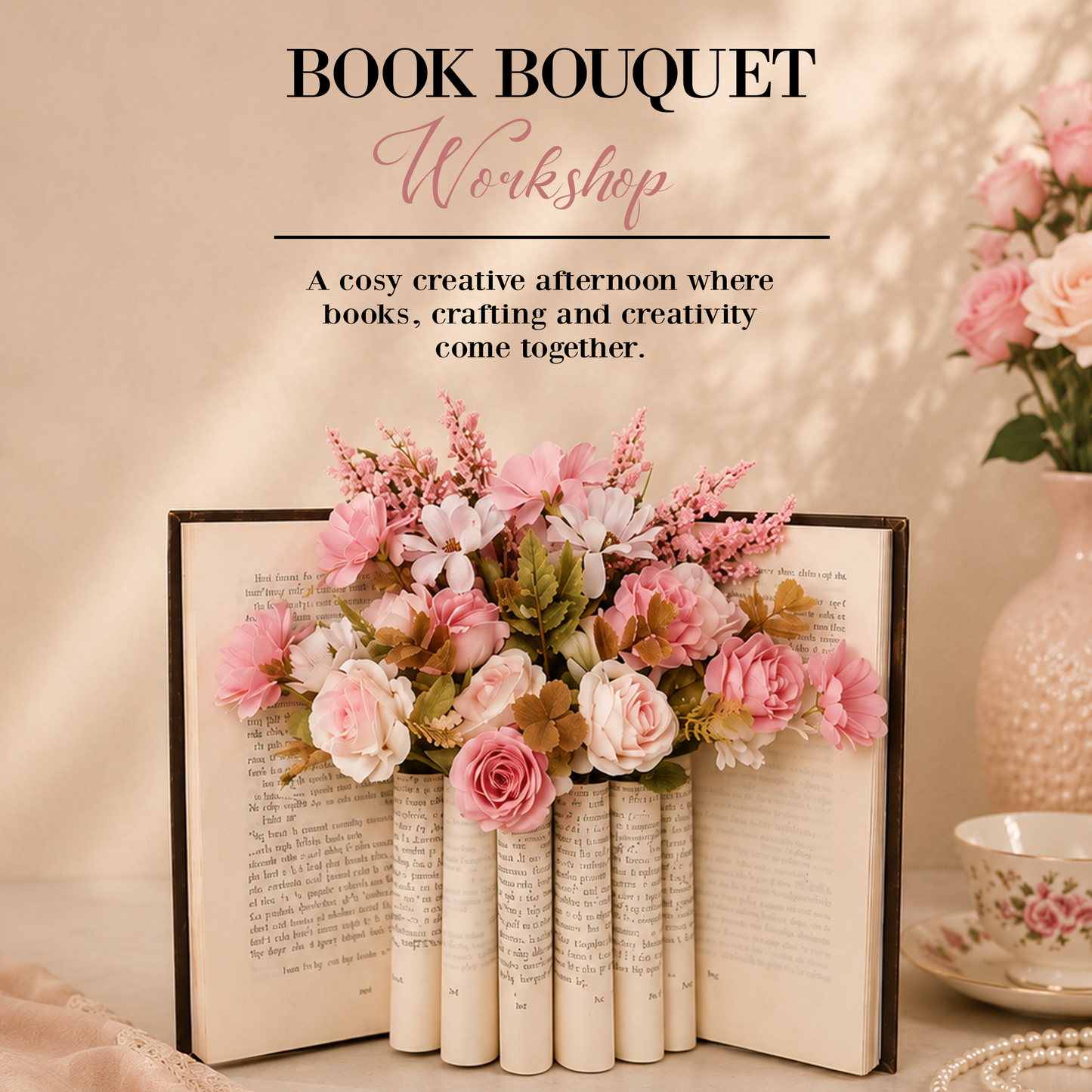 Book Bouquet Workshop Ticket